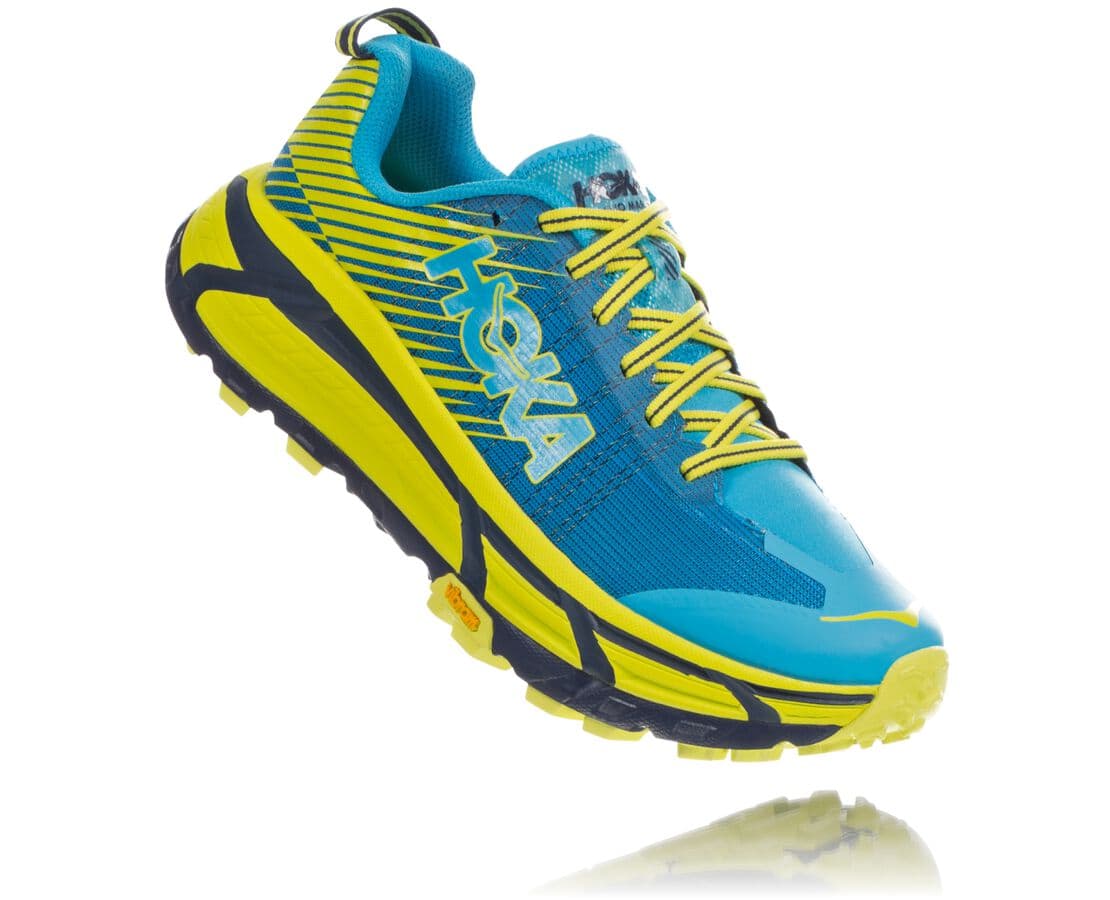 Pantofi Alergare Trail Hoka One One Evo Mafate 2 Dama - Albastri | Romania XWMJ29476